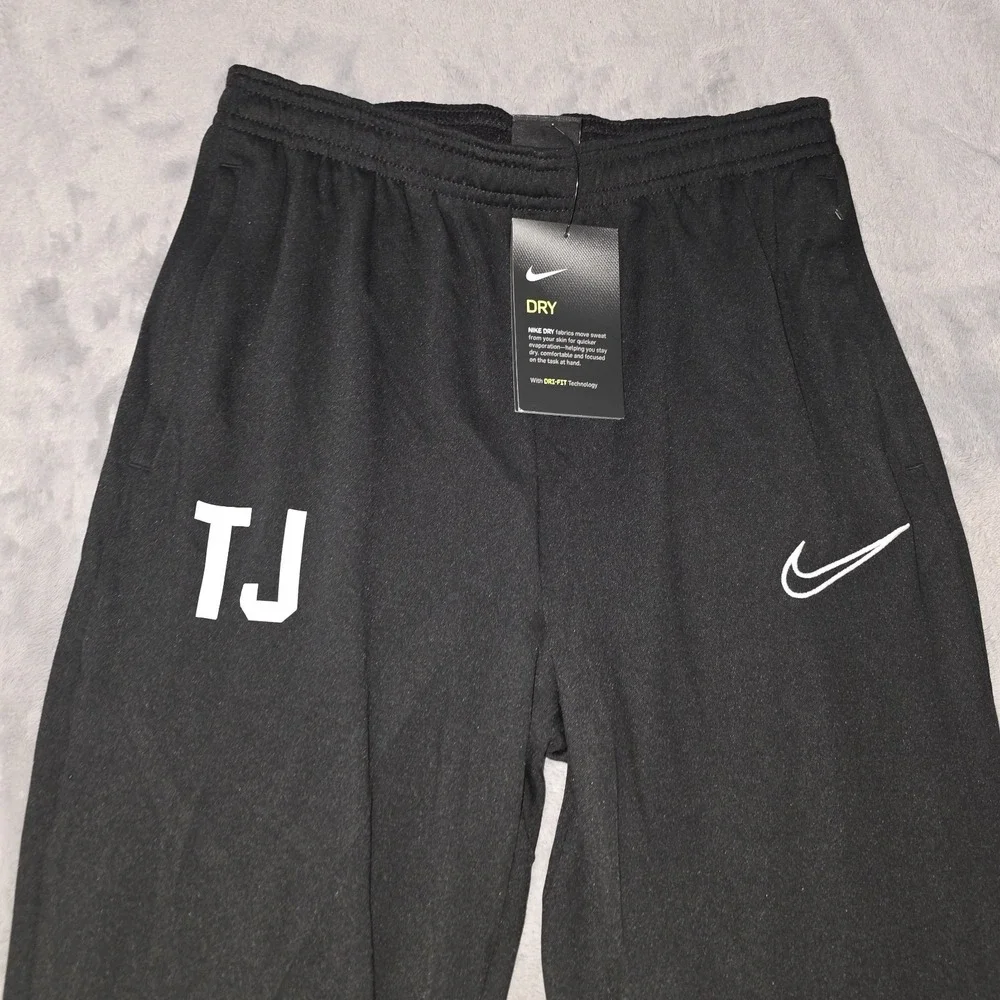 New Nike Youth Academy Knit Soccer Football Pants Black size Youth Unisex XL NWT